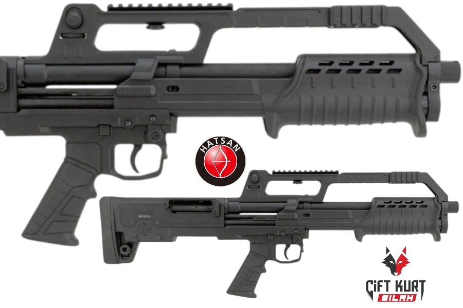 Hatsan Escort Magnum BULLTAC Pompalı Siyah Av Tüfeği (Yeni Versiyon)